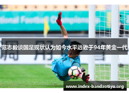 范志毅谈国足现状认为如今水平远逊于94年黄金一代